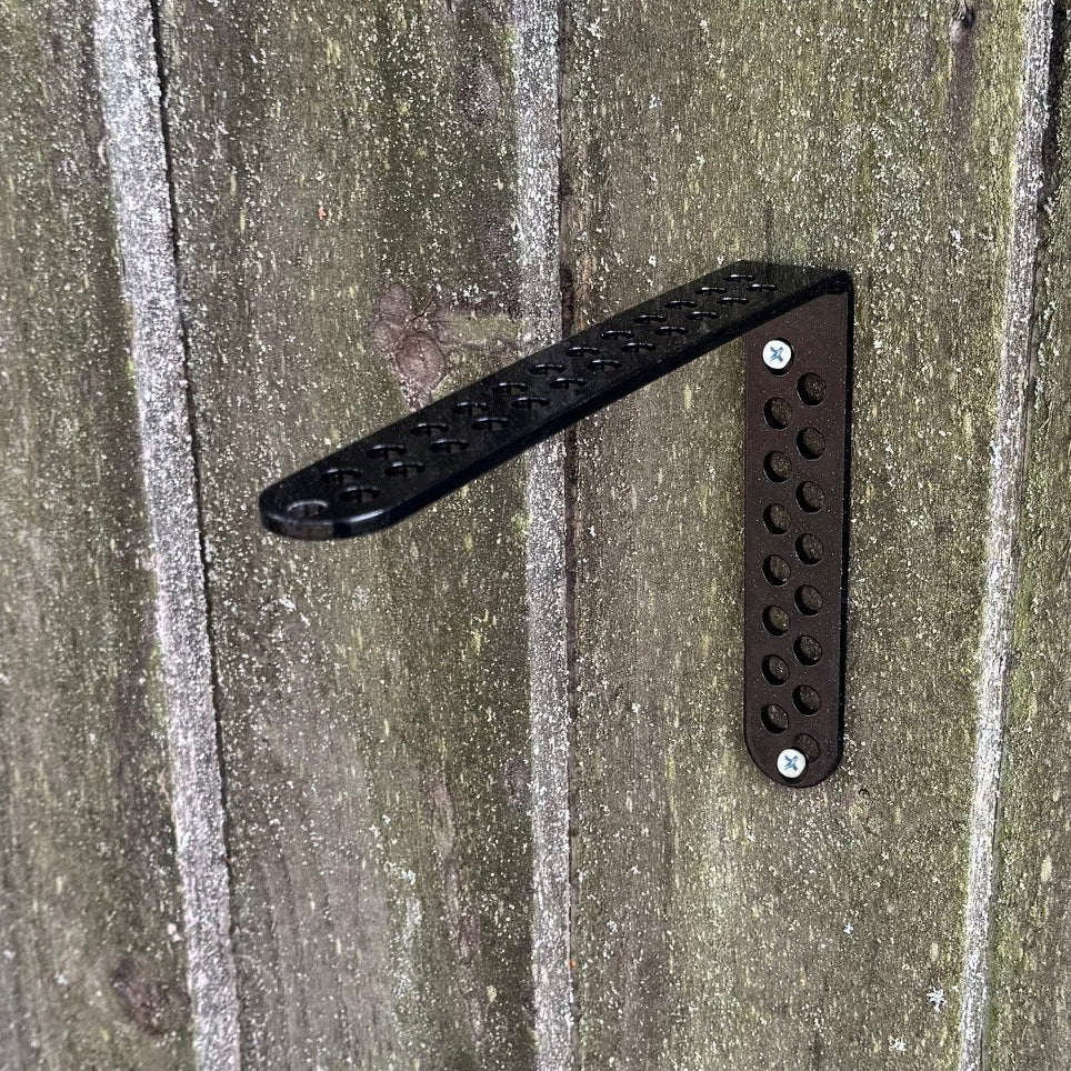 Steel Multi-Purpose Right Angle Brackets (21cm) - Pack of 4