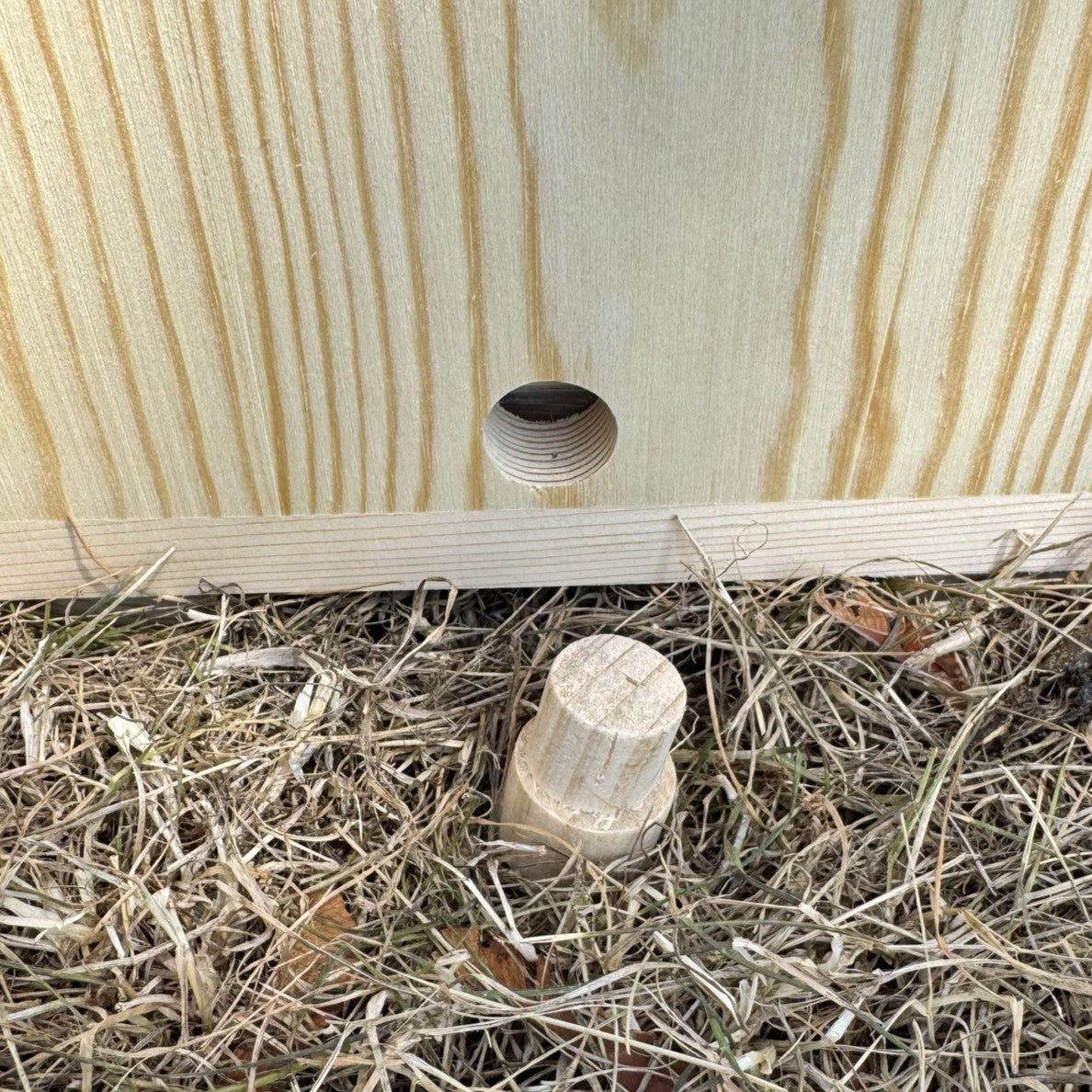 Large Wooden Bumble Bee Nest Box House Garden Habitat