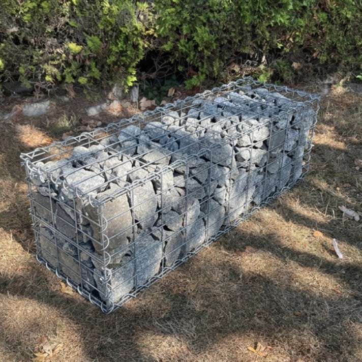 Medium Gabion Mesh Cage Retaining Wall Basket (100 x 30 x 30cm)