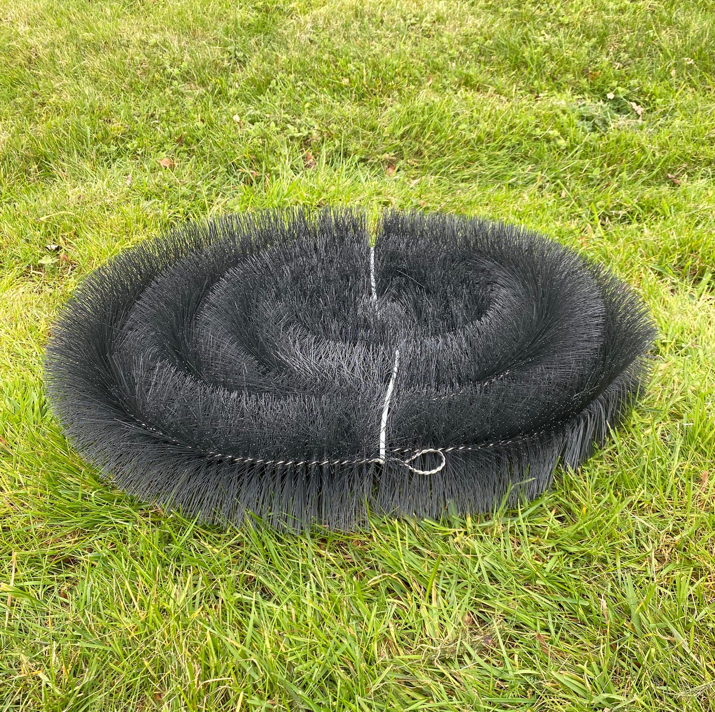 40m Black Gutter Brush Leaf & Moss Guard Protection (10 Rolls)