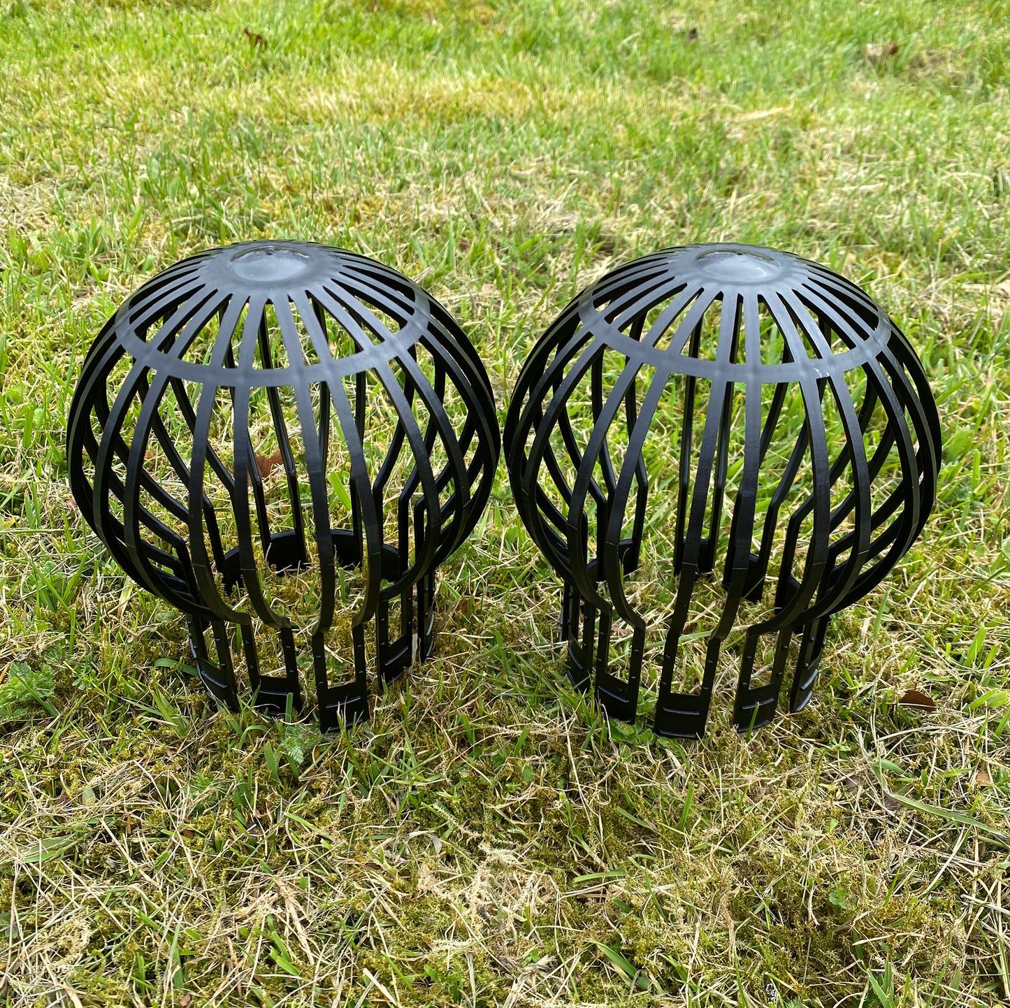 Gutter Downpipe Filter Guard Leaf and Debris Protection (Set of 2)