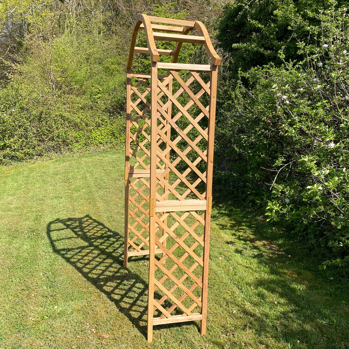 Replacement Side Panel Part D for Wooden Garden Arch with Curved Top GFH798