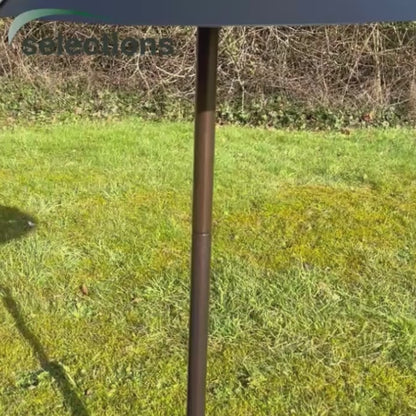 Metal Wrap Around Squirrel Baffle for Bird Feeding Stations