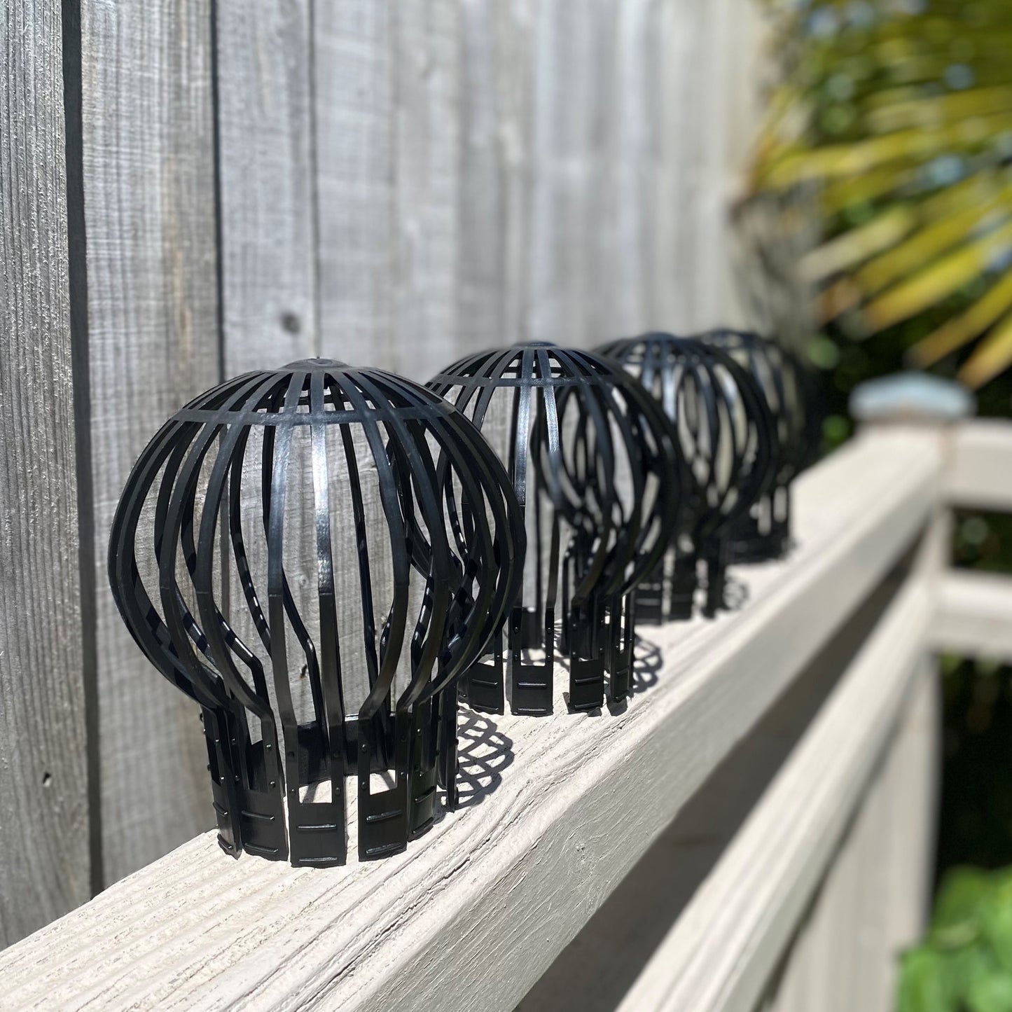 Gutter Downpipe Filter Guard Leaf and Debris Protection (Set of 4)