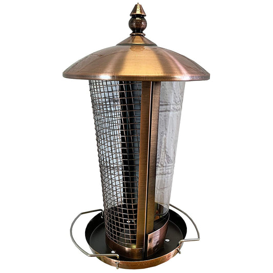 Deluxe 2 in 1 Seed and Nut Hanging Bird Feeder
