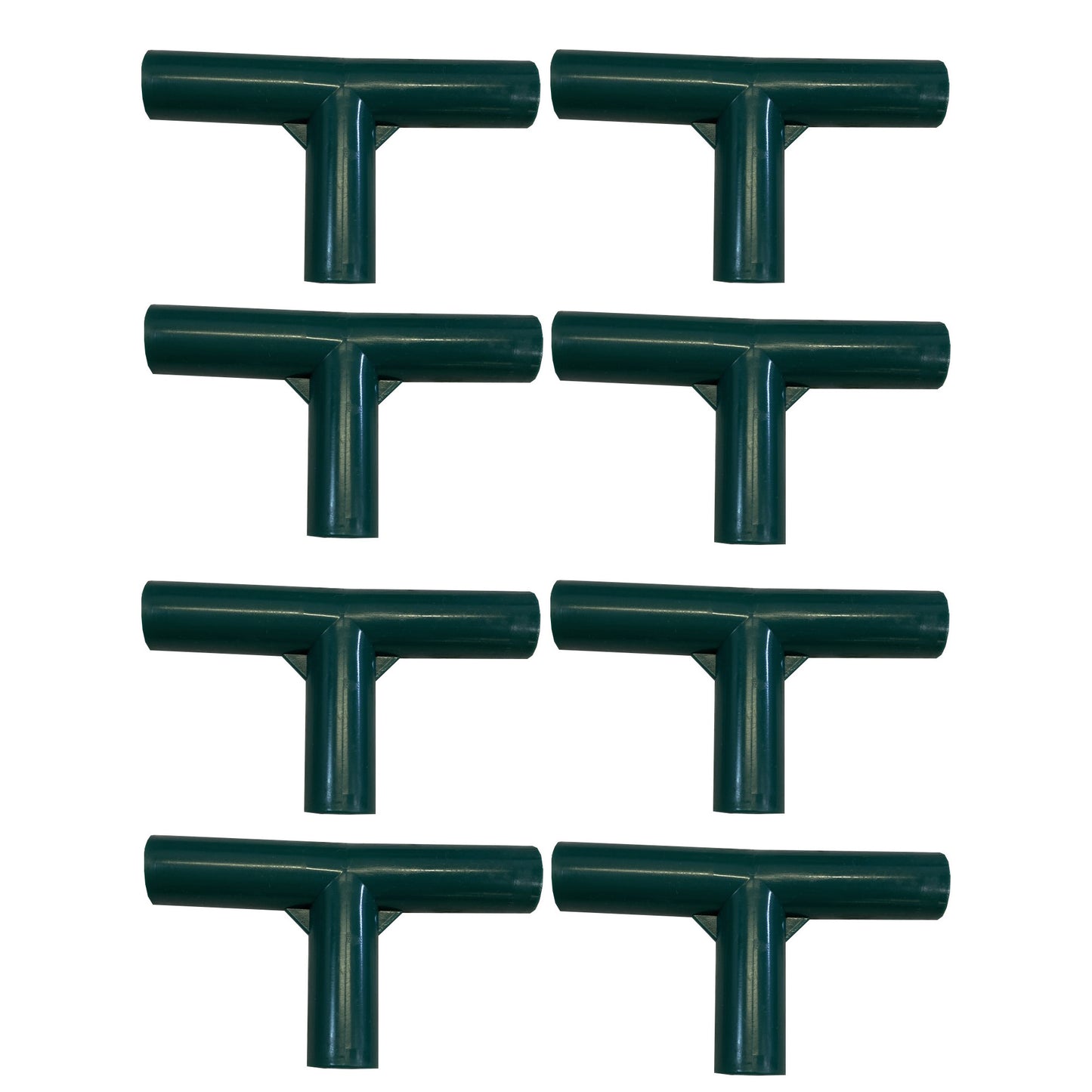 3 Way T Connector Fitting Part A for GFJ106 Walk in Greenhouse (Pack of 8)