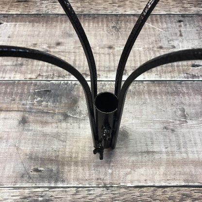 Feeding Station Metal Hanging Bracket Hook for 4 Bird Feeders
