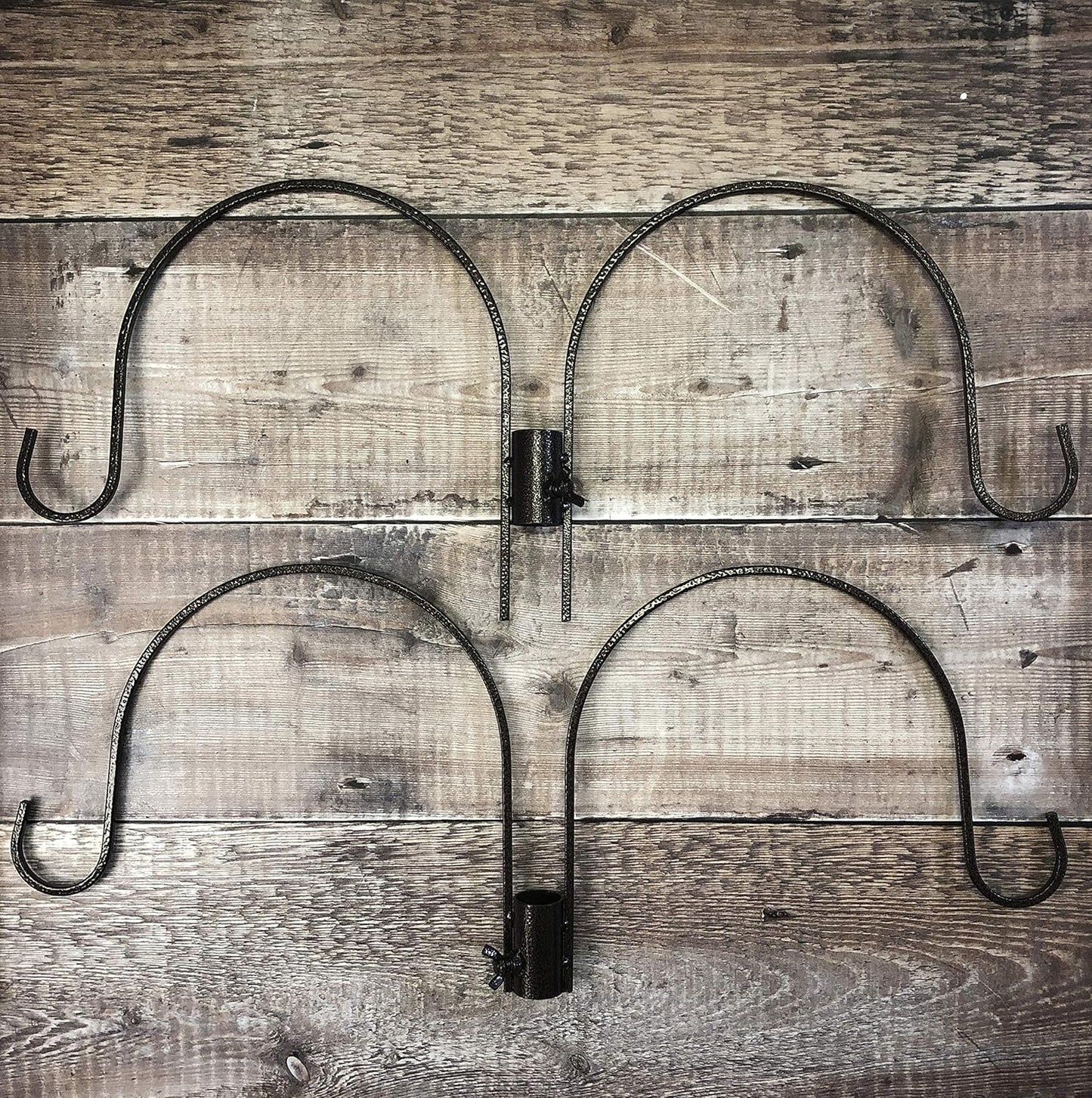 Feeding Station Metal Hanging Bracket Hook for 4 Bird Feeders