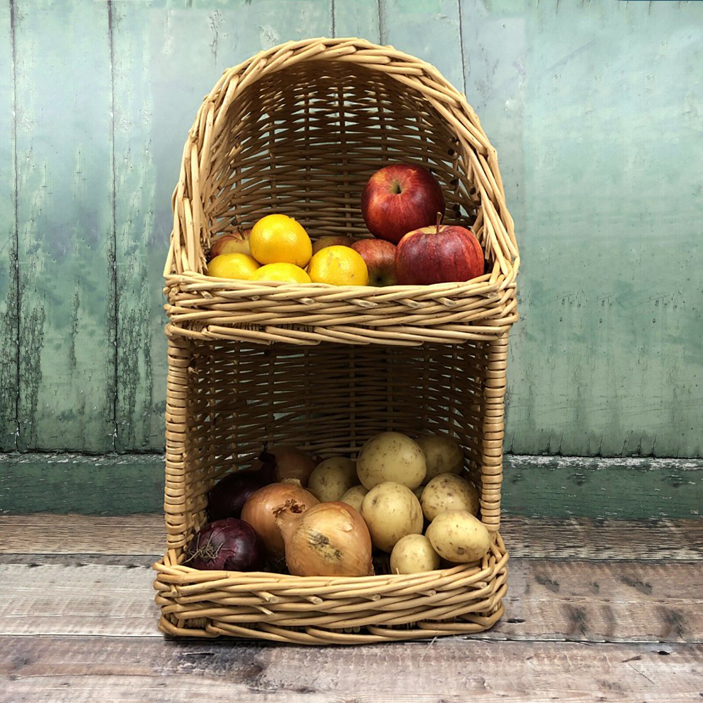 Wicker Willow Vegetable & Fruit Storage Basket