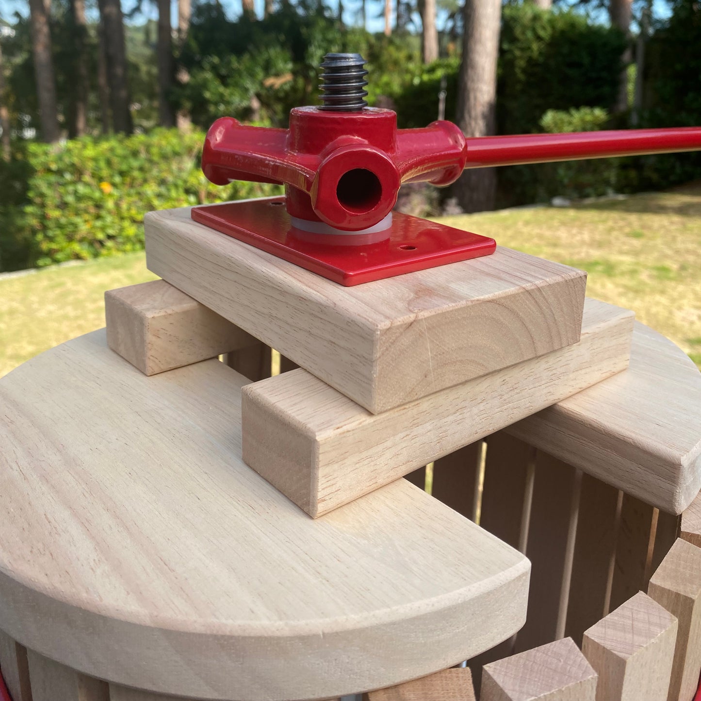 Wooden Extension Pressing Blocks for 12 & 18 Litre Press - Pack of 2