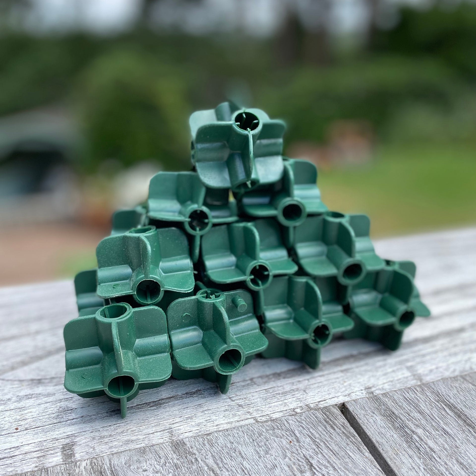 Bamboo Cane Connecting Balls Flexible Fruit Cage Connectors