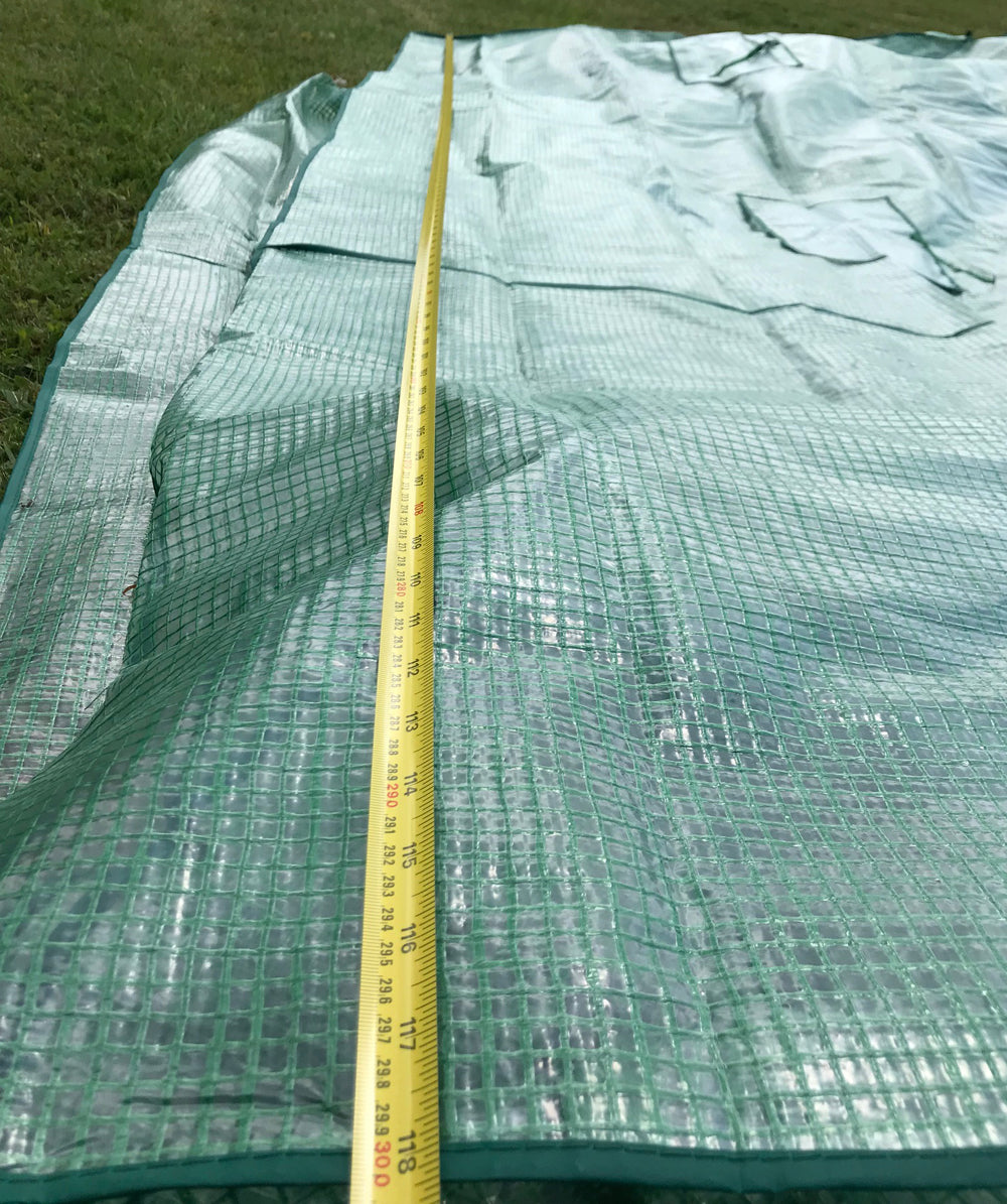 3m Polytunnel Reinforced Replacement Cover