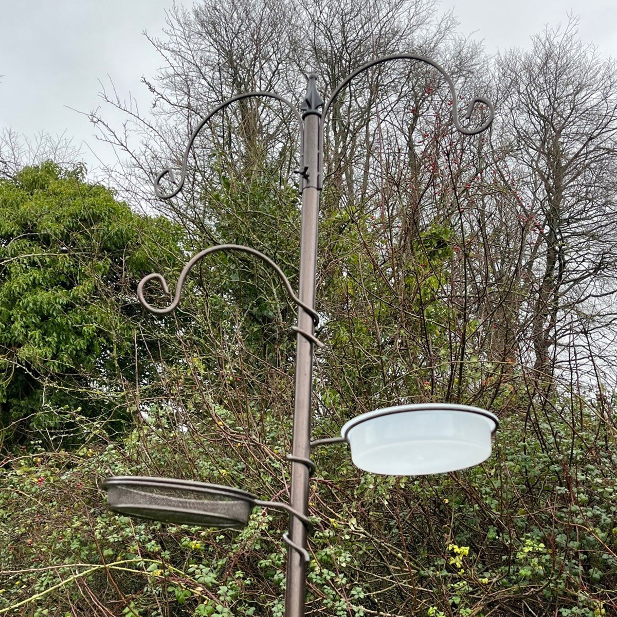 Ground Stake Pole for Metal Bird Feeding Station GFH751