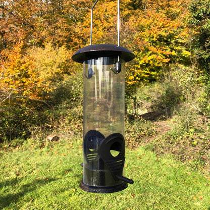 Metal Complete Bird Feeding Station with 4 Feeders