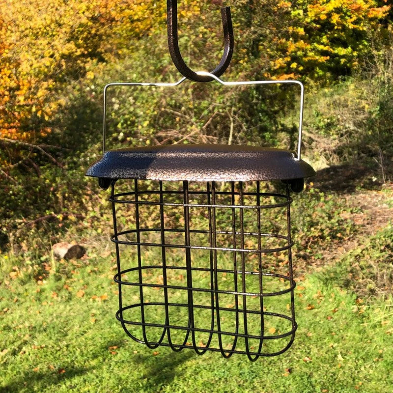 Hammertone Style Hanging Bird Feeders Seed, Nut, Fatball & Suet Block (Set of 4)