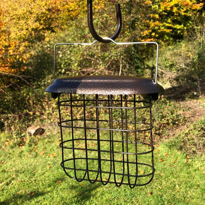 Hanging Suet Block Bird Feeders For Selections Metal Bird Feeding Stations (Set of 2)