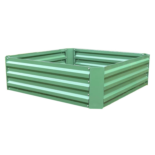 Green Metal Raised Vegetable Bed (100cm x 30cm) - Damaged Box Stock