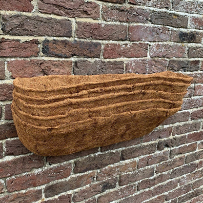 Pack of 5 Coco Wall Trough Planter Liner (60cm)