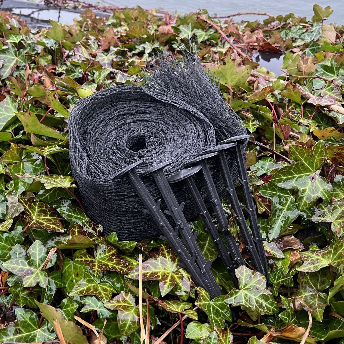 Protective Pond Netting Cover with 6 Pegs (3m x 2m)