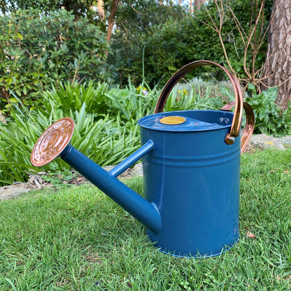 Rose for 3.5L Heritage Blue Metal Watering Can GFJ162