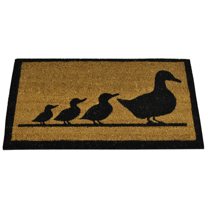 Duck Family Indoor & Outdoor Coir Doormat