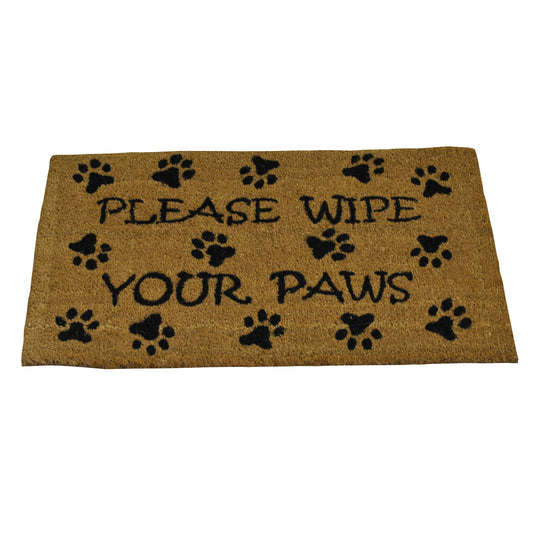 Wipe Your Paws Indoor & Outdoor Coir Doormat