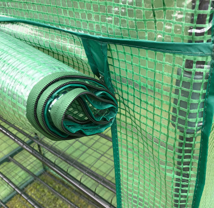 Reinforced Replacement Cover for 4 Tier Extra Wide Greenhouse