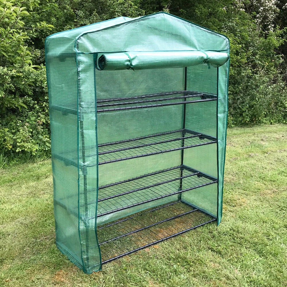 Reinforced Replacement Cover for 4 Tier Extra Wide Greenhouse