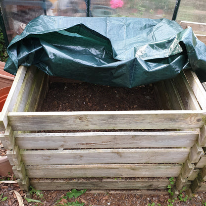 Cover for Wooden Slatted Composter (96cm x 96cm)