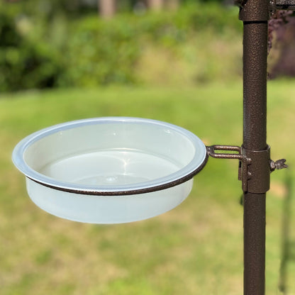 Water Dish & Bird Bath Bracket Double Pack for Selections Metal Bird Feeding Stations