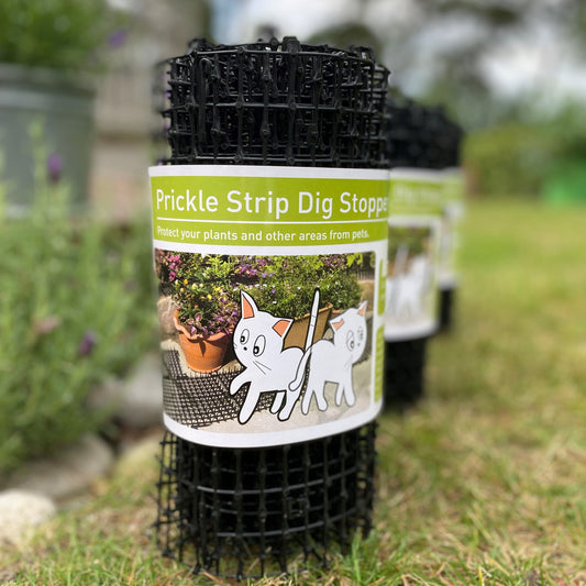 Plant Prickle Strip Dig Stopper Anti Dog and Cat Protection (2m x 30cm) - Pack of 4