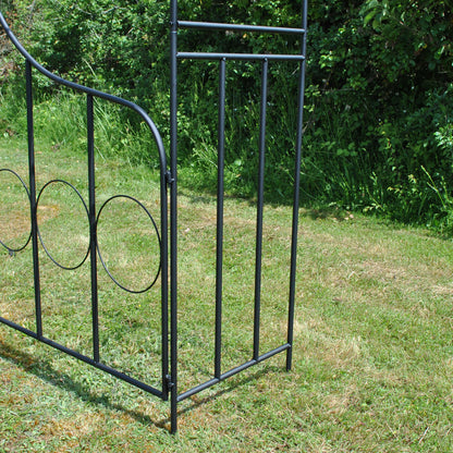 Metal Kingsbere Garden Arch with Gate