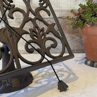 String and Weight for Cookbook Stand