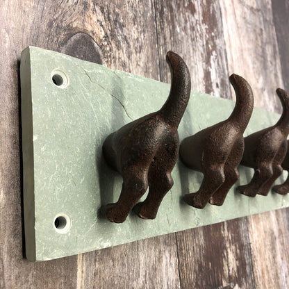 Single Hook for Cast Iron and Slate Dog Tail Wall Hooks