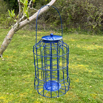 Hanging Squirrel Proof Nut, Seed & Fat Ball Bird Feeders (Set of 3)