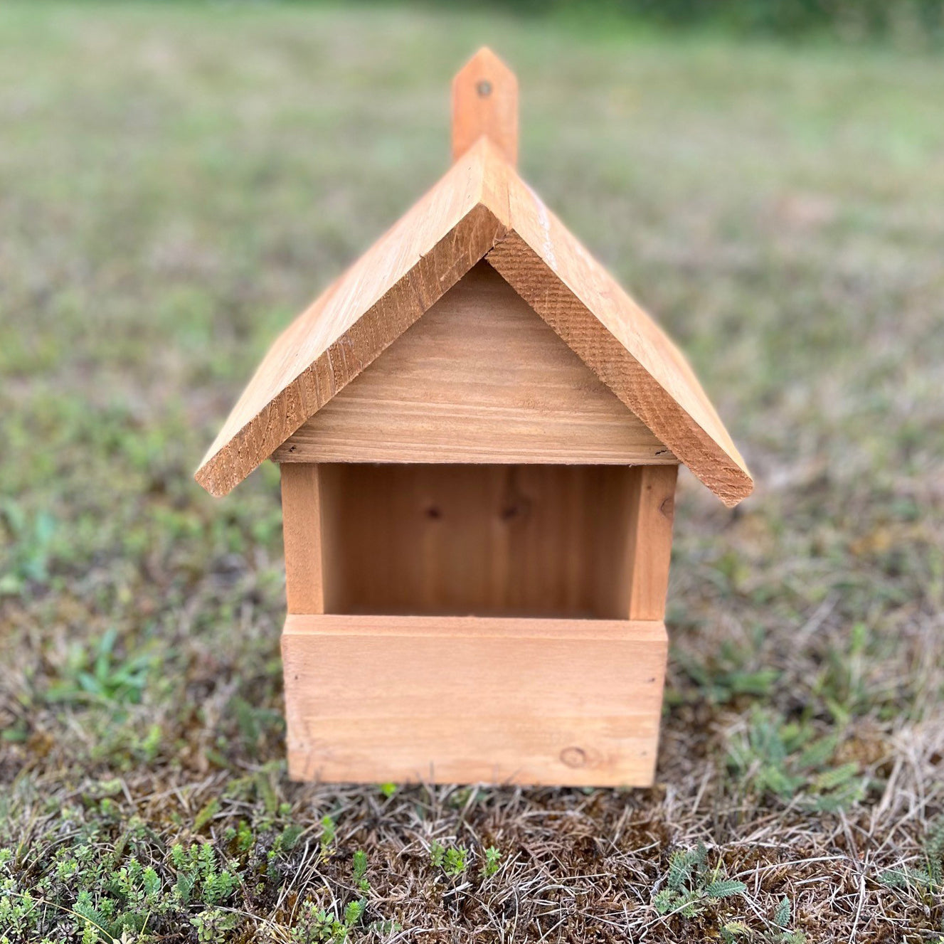 Large Wooden Robin Birdhouse Garden Nest Boxes (Set of 2)