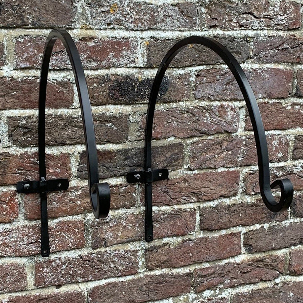 Metal Round Hanging Basket Hooks (40cm) Set of 4 – Selections