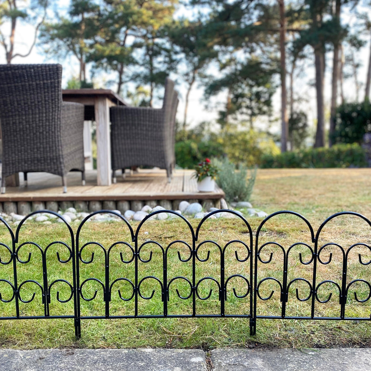 Richmond Metal Garden Lawn Edging - 10 Panels