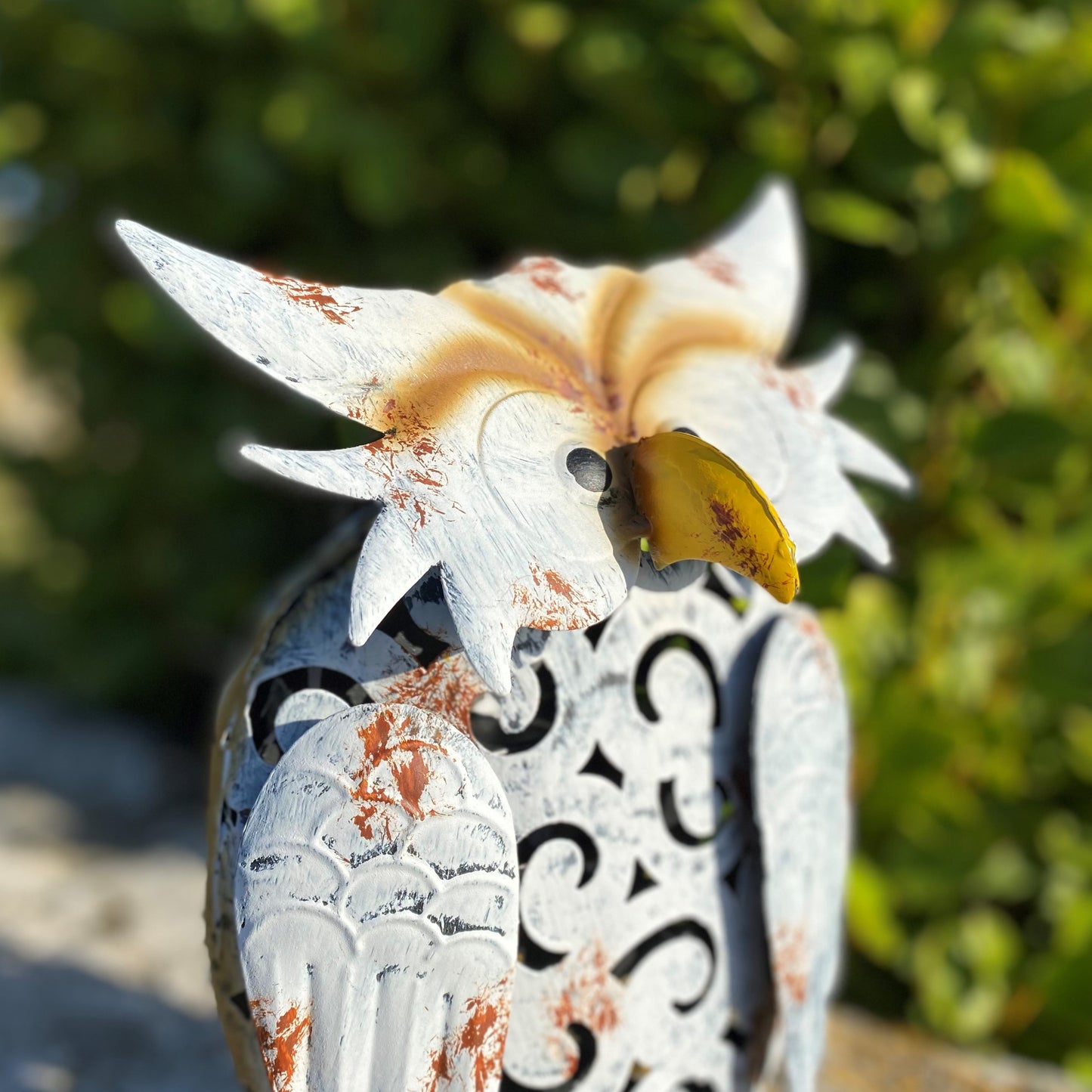 Owl Solar Light Garden Ornament