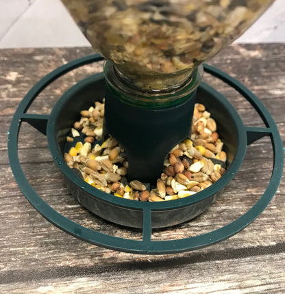 Bottle Top Bird Seed Feeders (Set of 6)