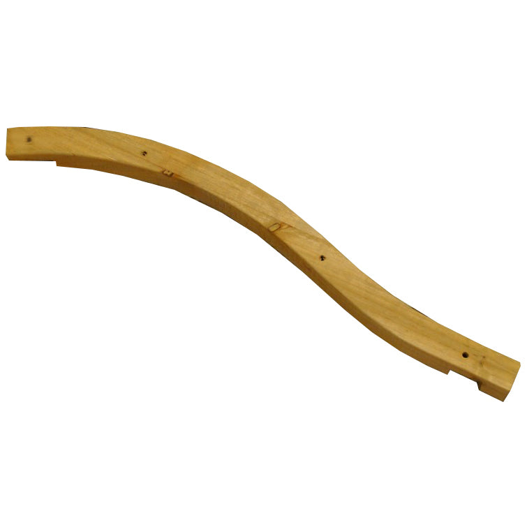 Right Hand Top Piece for Wooden Garden Arch with Curved Top GFH798
