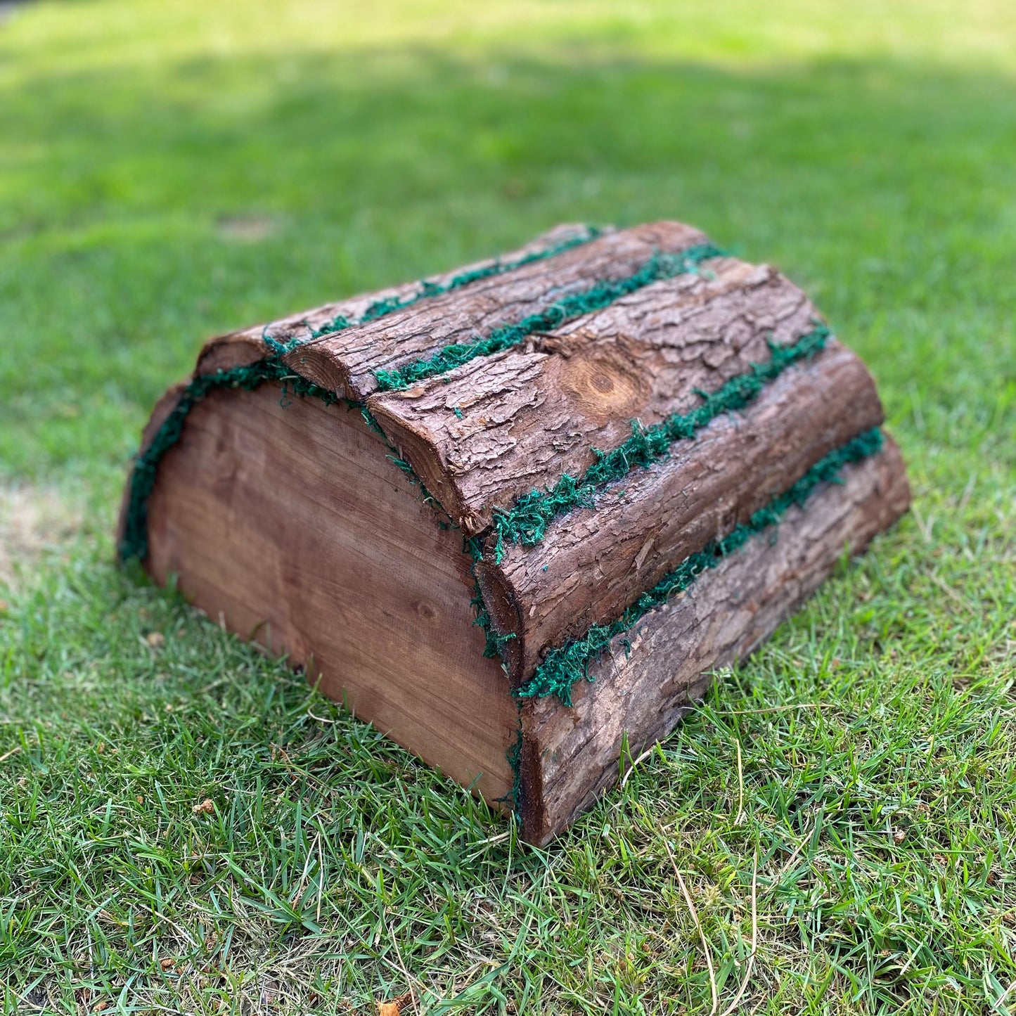 Wooden Hedgehog Hogitat with Bird House and Hanging Feeder