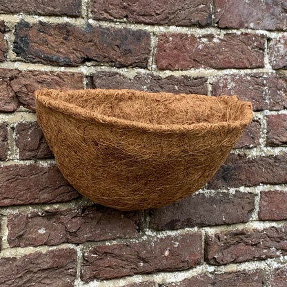 Pack of 2 Coco Wall Basket Planter Liner (30cm)