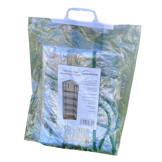 Clear View Replacement Cover for 5 Tier Mini Greenhouse