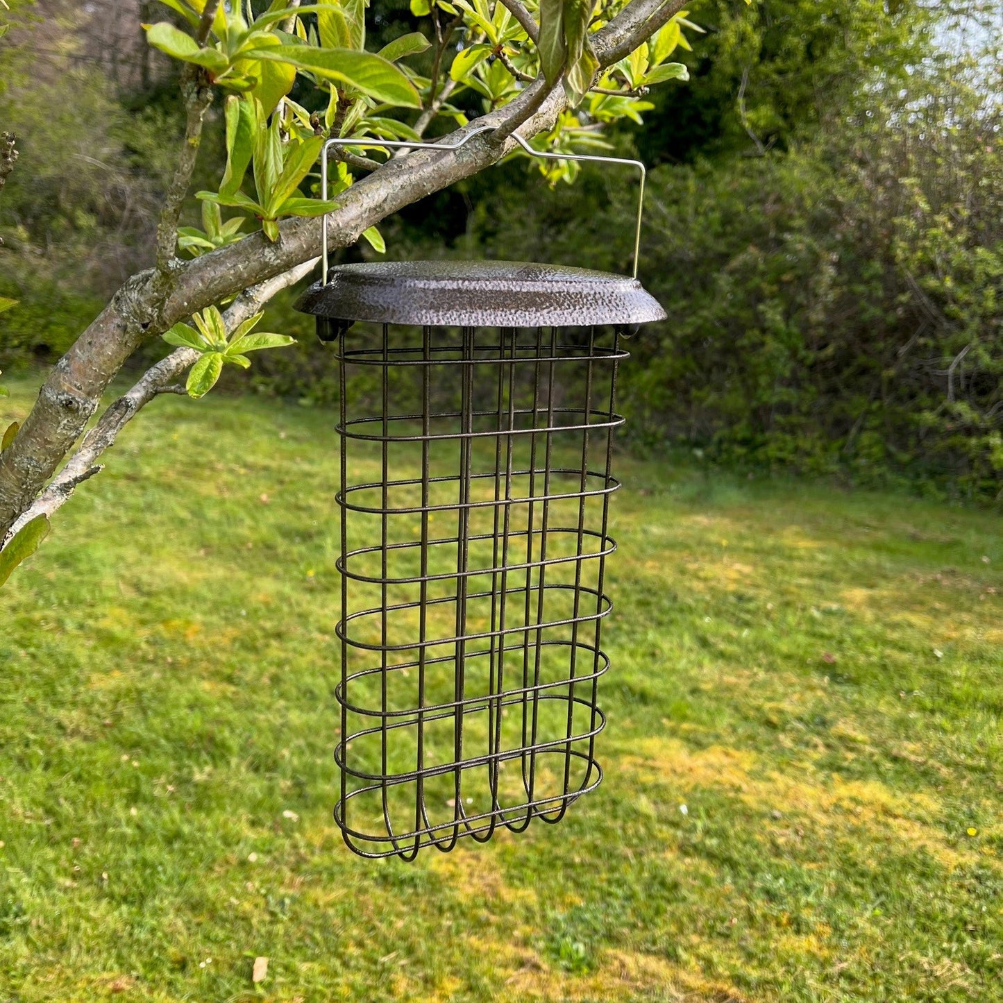 Large Hanging Suet Block Bird Feeder For Selections Metal Bird Feeding Stations