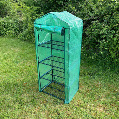 4 Tier Mini Greenhouse Re-inforced Replacement Cover (Pack of 2)