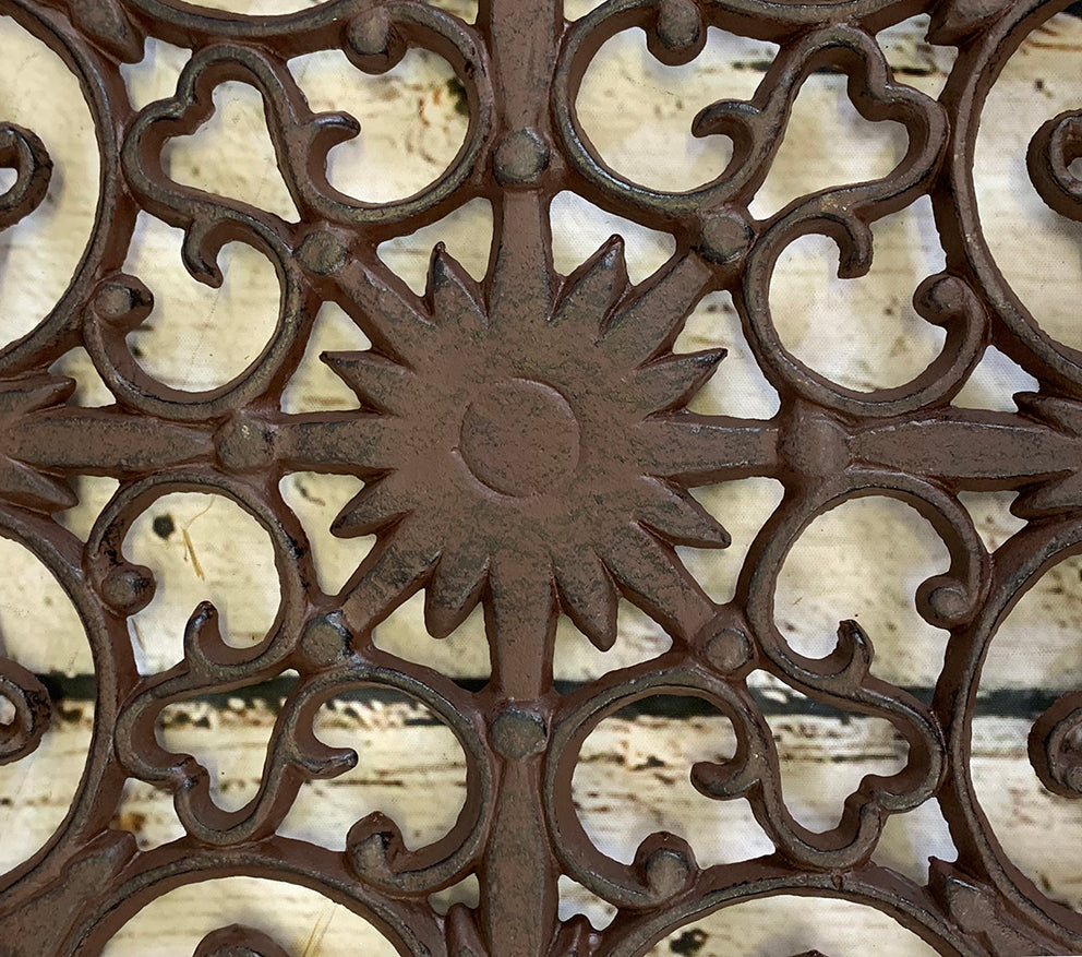 Blenheim Ornate Cast Iron Doormat