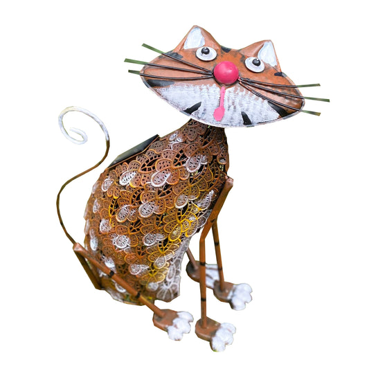 Cat Solar Light Garden Ornament