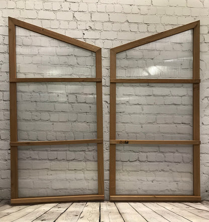 Pair of Side Panels for Wooden Mini Growhouse GFJ147