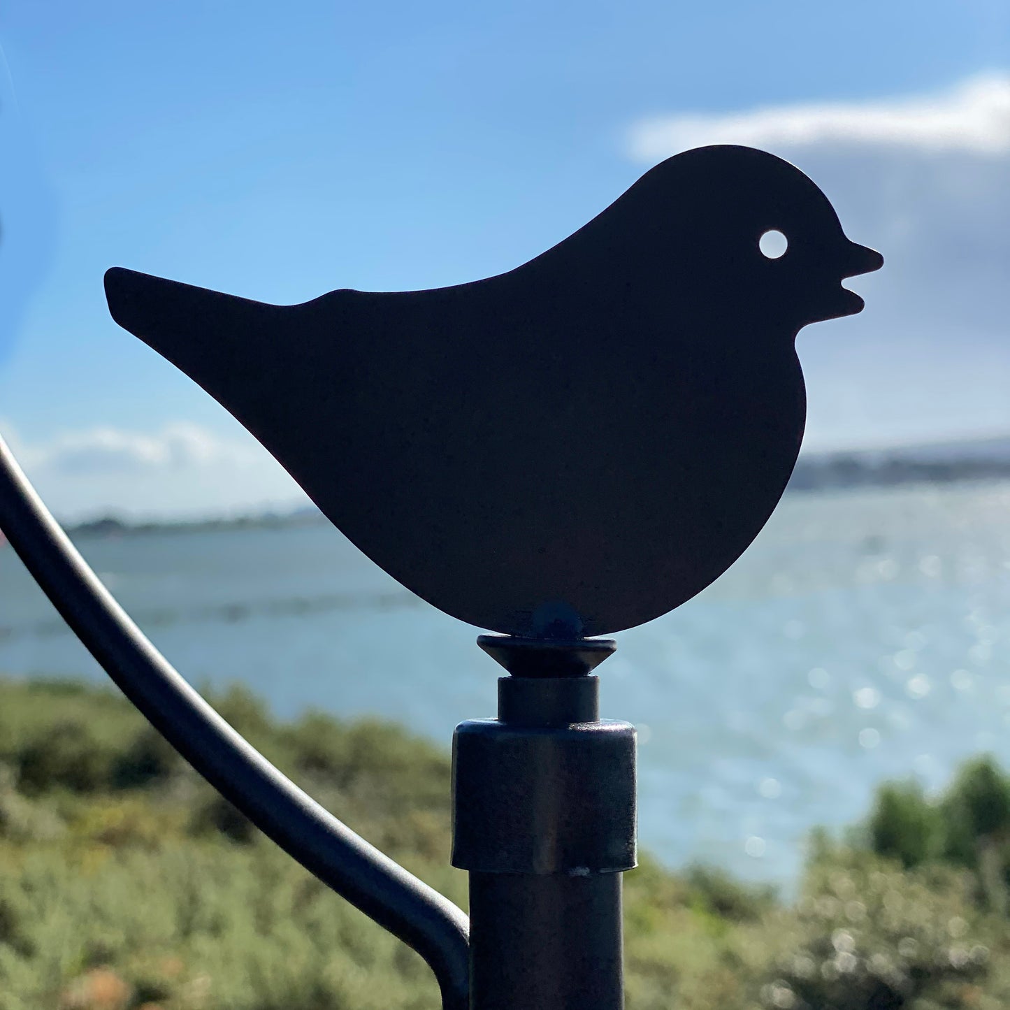 Brownsea Balcony Bird Feeding Station with Two Copper Feeders